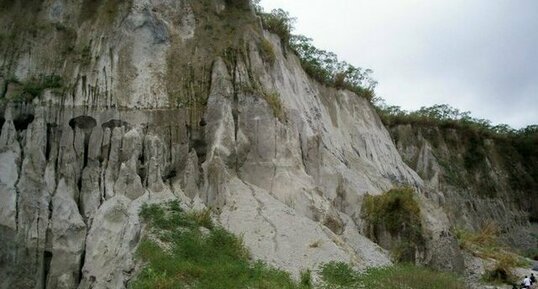Inclusions basaltiques au Pinatubo