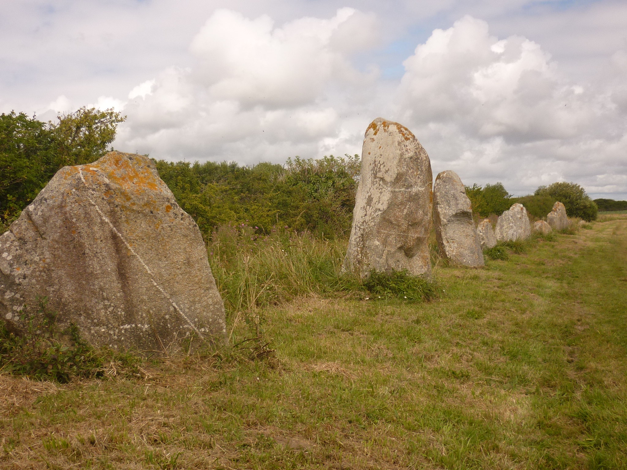 Alignements mégalithiques, chapelle et quartier de la Madeleine à Penmarc'h P1030718