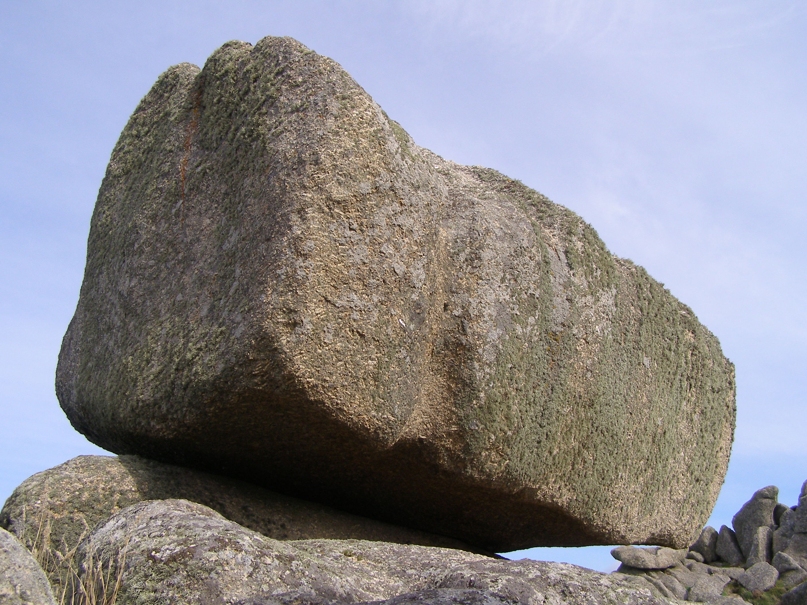 Logan Rock Treen Cornouailles G odiversit NET