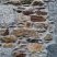 Brest : vieux mur réalisé en pierres locales 