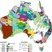 Carte géologique de l'Australie