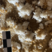Zoom sur l'aragonite présente à la grotte de Maxange