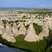 Pinacles d'ignimbrite de la vallée des pigeons, Cappadoce, Turquie