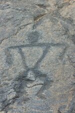 pétroglyphes sur lave de Pu