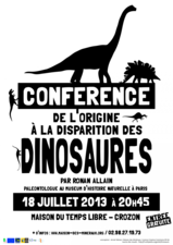 Conférence sur les dinosaures - Ronan Allain - 2ème