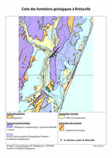 Carte des formations géologiques Brickaville