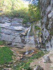 Cascade du Grand Saut du Hérisson (ou cascade dite de la Queue de Cheval)