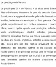 Conglomérat / Poudingue