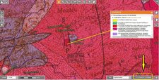 Pegmatites décimétriques à Riebeckites-Fayalites
