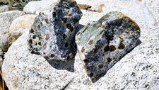 Monzogranodiorite à grenats