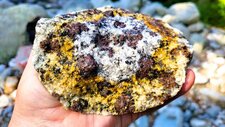 Monzogranodiorite à grenats