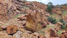 Leucomonzogranite à Molybdénites