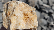 Marbre Cipolin & Calcite Miel