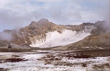 Caldera sommital du Ruapahu