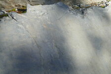 Marbre gris clair de la grande carrière de Gris (Caunes-Minervois)
