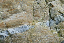 Filon dans Gneiss œillé, Gorges de l