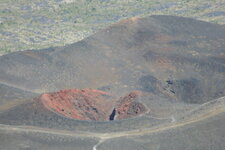 Cône strombolien adventif sur les flancs du volcan Osorno
