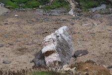Filon de quartz sur l