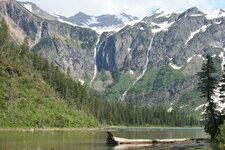 Cirque glaciaire, Avalanche Creek, Glacier National Park
