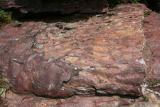 rides de houle dans des siltites, Glacier National Park