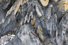 Plis dans les schistes rubanés du briovérien