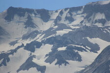 Dôme de dacite dans le cratère du volcan Mont-Saint-Helens