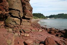 Grès rouges fins de Bréhec