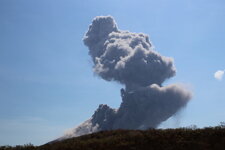éruption vulcanienne, Momotombo, février 2016