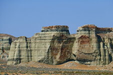 Dépôts lacustres et fluviatiles : Pillars of Rome, Oregon