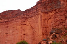 Faille normale, Canyon de Talampaya, Argentine.
