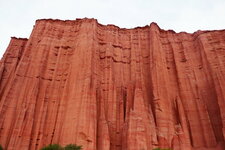 Les site de la cathédrale à Talampaya