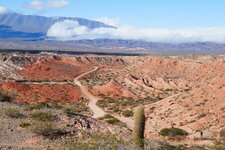 Dépôts détritiques continentaux rouges, Los Cardones, Argentine