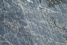 Stries glaciaires du Glacier Athabasca