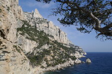Calcaire Urgonien des Calanques dans le secteur de Sugiton