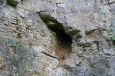 Cavité karstique au sein des calcaires de Montmartin