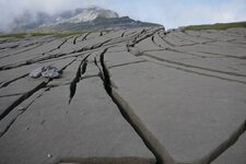 La Dalle des Matolles (Lapiez du Désert de Platé)