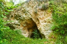 Montagne aux Grottes, travertin de Sézanne