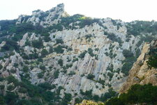 Anticlinal couché dans les gorges du Termenet.