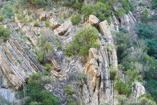 Plis dans les calcaires dévoniens des Gorges du Termenet