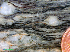 Gneiss oeillé de La Gardille