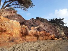 Plage des sables noirs - Langoustier - Porquerolles 