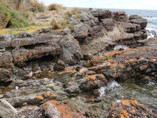 Tasmanie, Hall Point unconformity