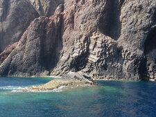 Orgues volcaniques de la réserve de Scandola