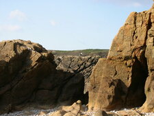 Erosion à la pointe Saint-Mathieu