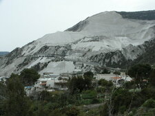 Carrière de pierre ponce (mont Pilato)