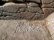 Zone de contact entre le granite de La Clarté et le granite de type Canton