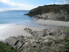 Plage du Bilou au Conquet