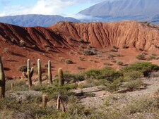 Dépôts détritiques continentaux rouges, Los Cardones, Argentine