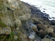 "œufs" du cap gris-nez, grès de la crèche