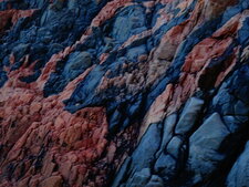 Mélange de magma dans les calanques de Piana